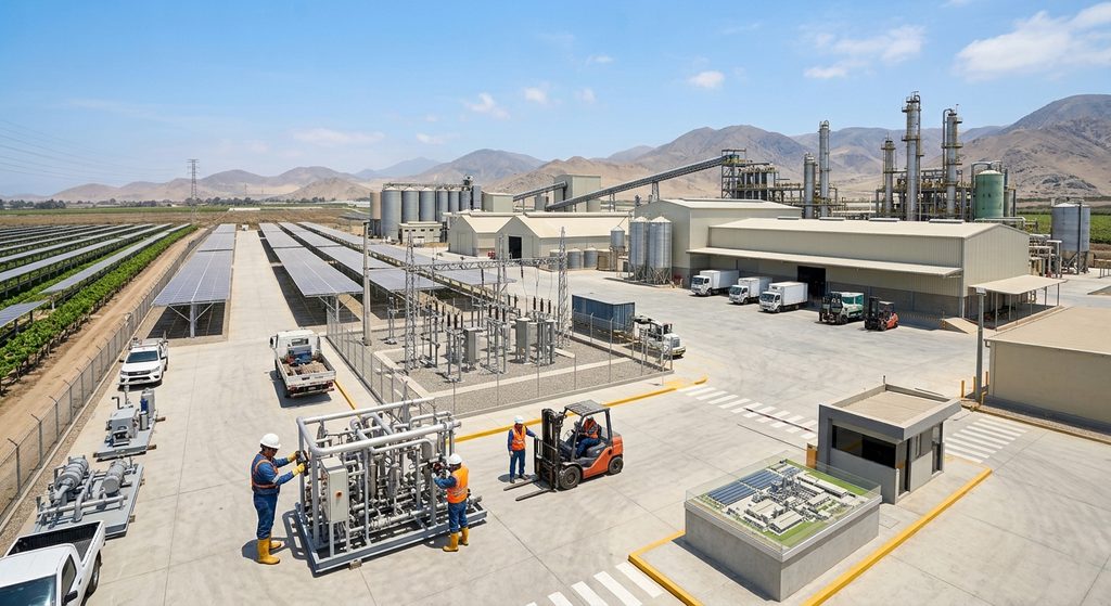 Paneles solares bifaciales: cómo aumentar el rendimiento de una planta solar industrial 4 Gemini Generated Image 1