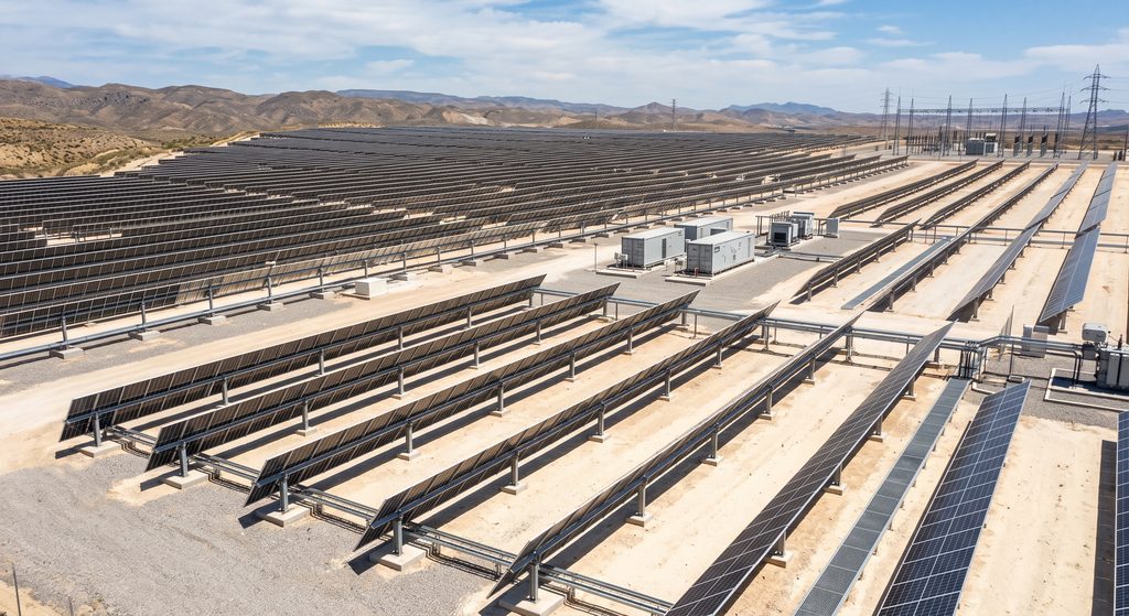 Paneles solares bifaciales: cómo aumentar el rendimiento de una planta solar industrial 1 Gemini Generated Image kwux46kwux46kwux 1 1 1024x559 1